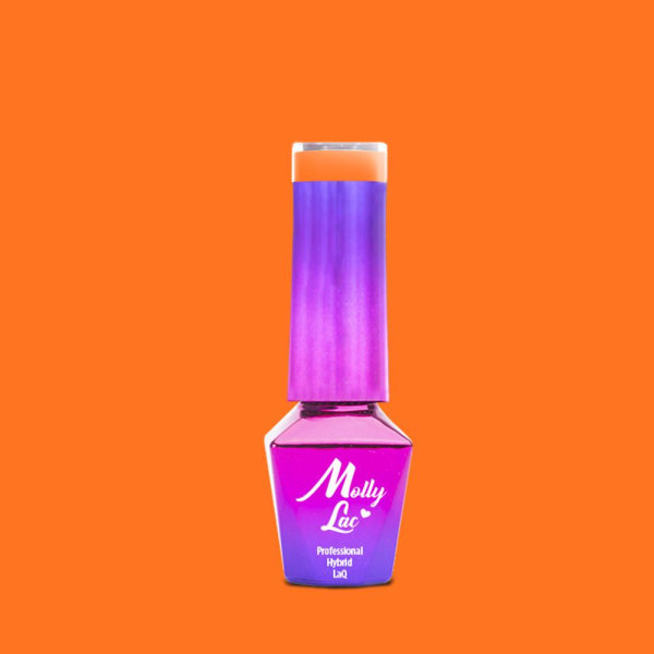 Mollylac - Gellack - Women in Paradise - Nr74 - 5g UV-gel / LED Orange