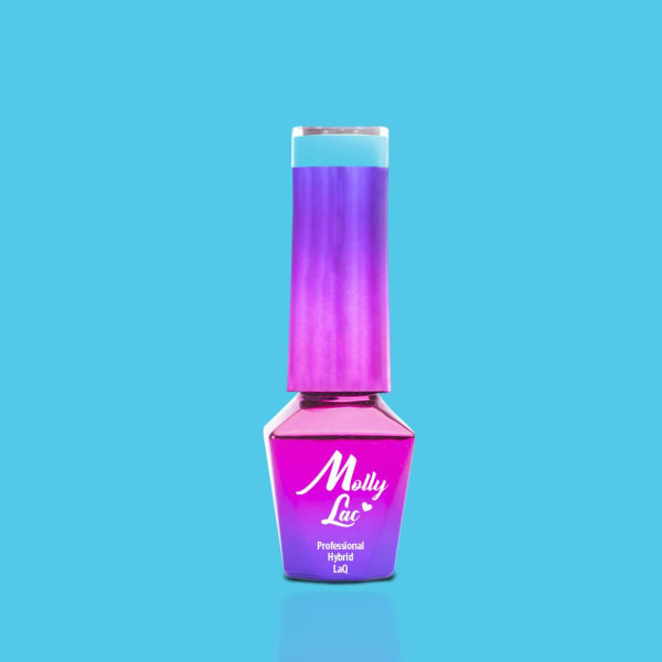 Mollylac - Gellack - Miss Iconic - Nr518 - 5g UV-gel/LED Blå
