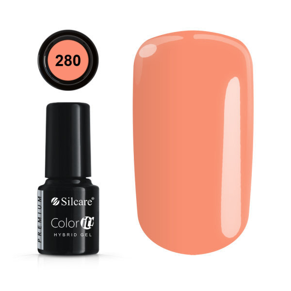 Geelilakka - Color IT - Premium - *280 UV geeli/LED Orange