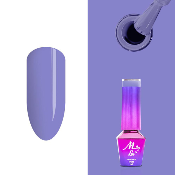 Mollylac - Gelelakk - Glamour Woman - Nr 5 - 5g UV gel/LED Purple
