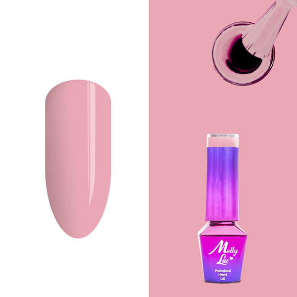 Mollylac - Gelelakk - Bryllup - JA, JEG GJØR - Nr25 - 5g UV gel/LED Pink