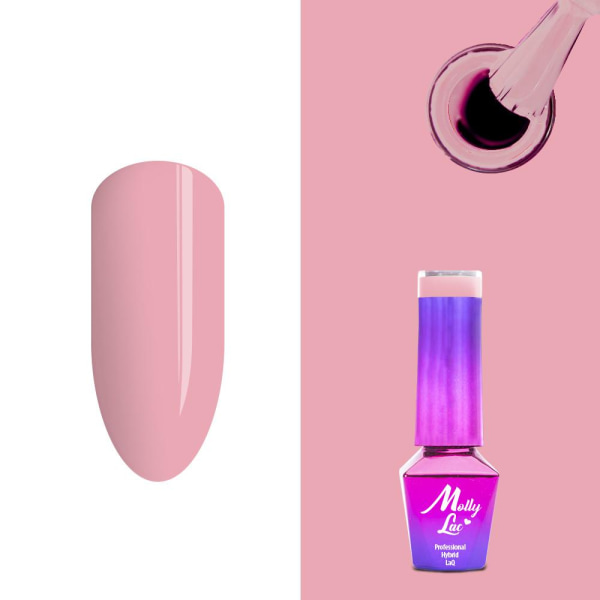 Mollylac - Gellack - Bryllup - JA, JEG GØR - Nr25 - 5g UV-gel / LED Pink