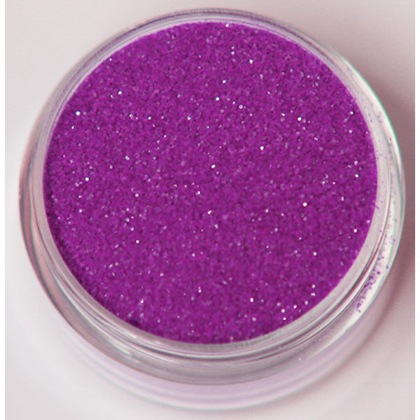 Negleglitter - Finkornet - Gelélilla - 8ml - Glitter Purple