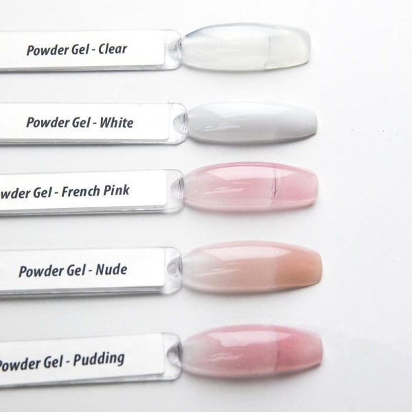 Polygel - Powder gel - French Pink 30ml - Akrylgel Pink