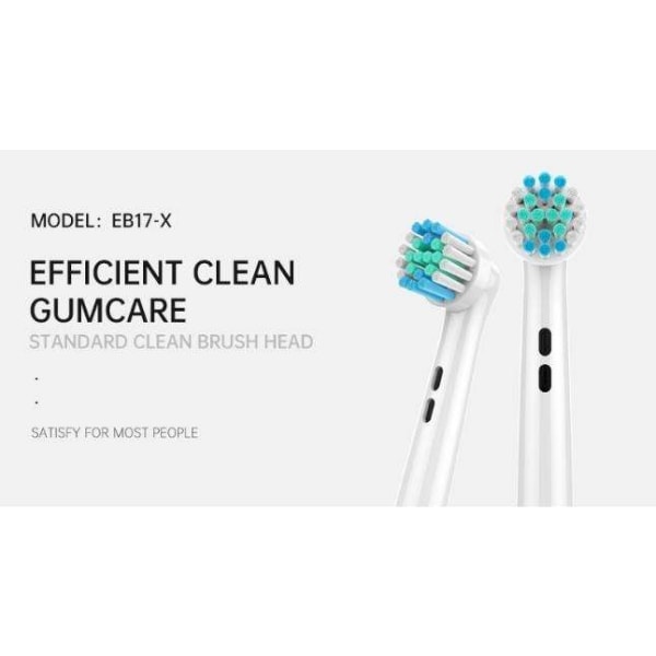 12-pak tandbørstehoveder - Kompatibel med fx Oral-B MultiColor 12 - pack