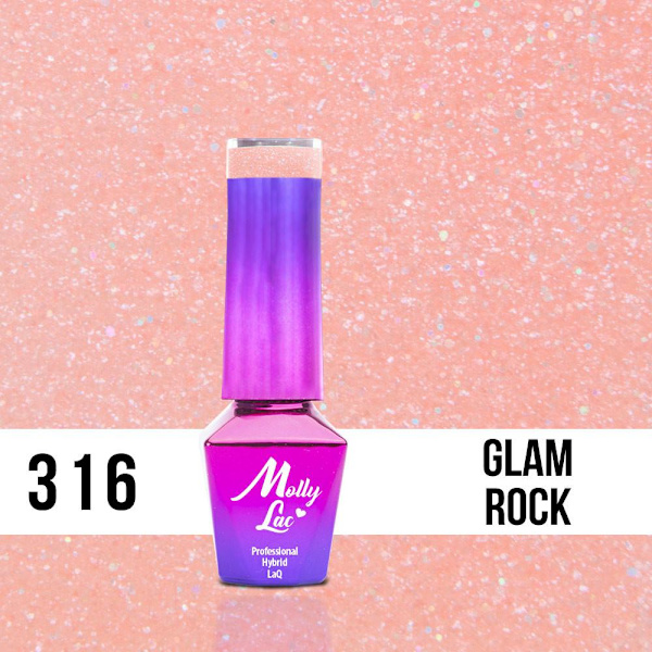 Mollylac - Geelilakka - Fantasyland - Nr316 - 5g UV geeli/LED