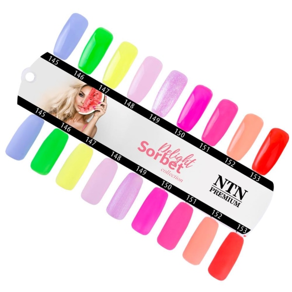 NTN Premium - Gellack - Delight Sorbet - Nr152 - 5g UV-gel / LED Apricot