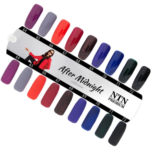 NTN Premium - Gel polish - After Midnight - Nr65 - 5g UV gel/LED Purple