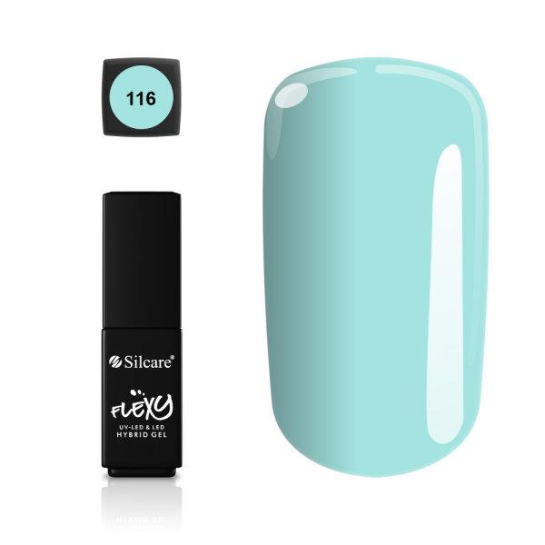 Gel polish - Flexy - *116 4,5g UV gel/LED Turquoise