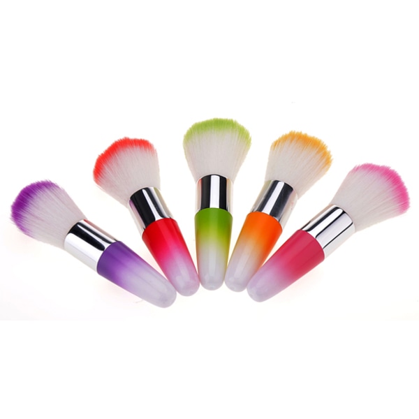 Make-up børste pudder børste foundation børste kabuki børste Multicolor