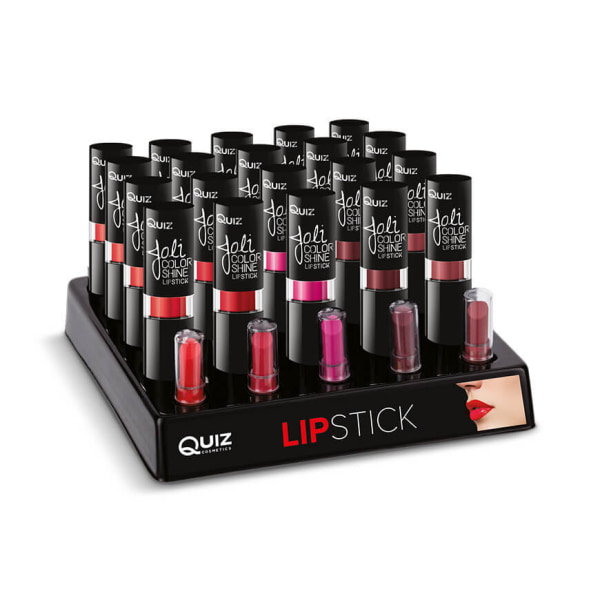 Joli lipstick - läppstift - 6 färger - Quiz Cosmetic Perfect Red