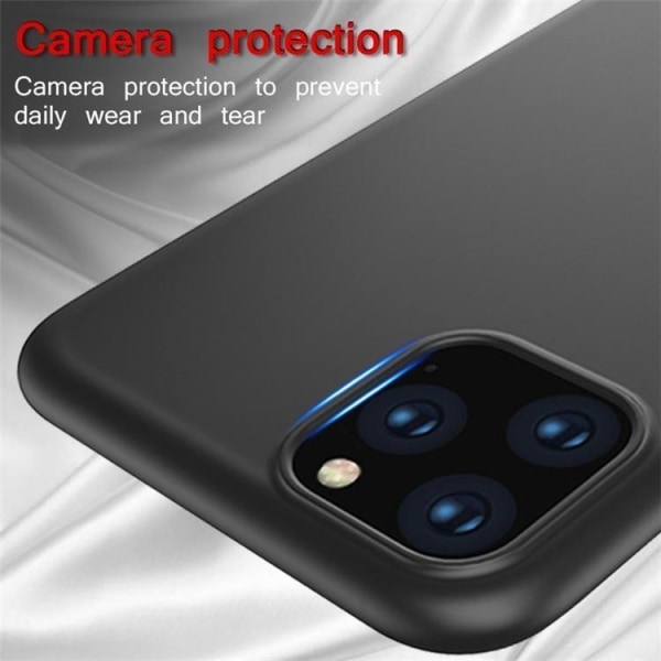 iPhone 15 Pro Max - Matta TPU-kuori - Shell Black