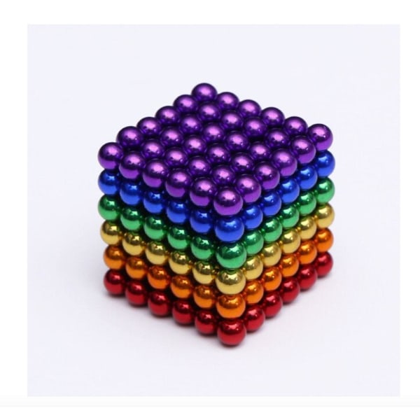 Magnetisk kugle 216st - Neocube - 5mm Multicolor