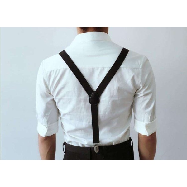 Slanke sorte seler med clips - stilfuldt modetilbehør Black one size