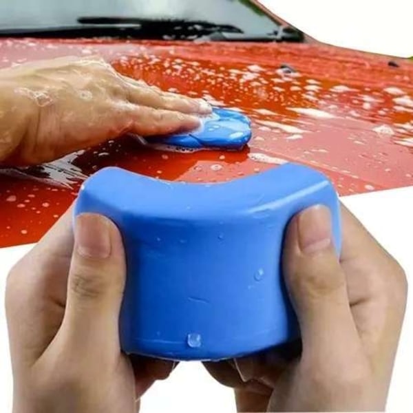 Rengjøringsslam for biler - 180g - Effektiv og skånsom Blue