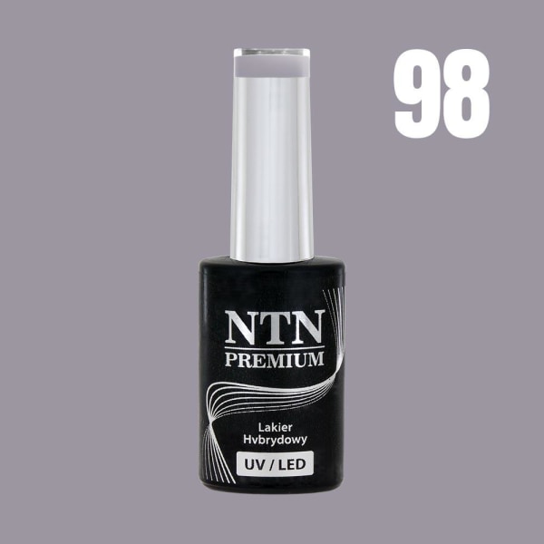 NTN Premium - Gellack - Dessert Collection - Nr98 - 5g UVgel/LED grå