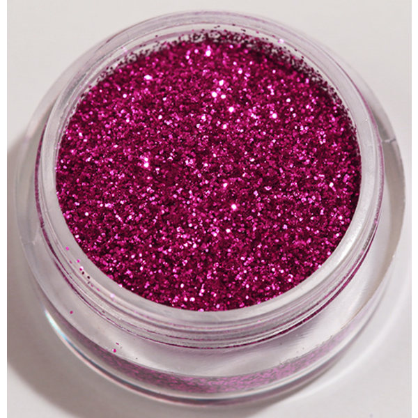 1kpl Hienorakeinen glitter Pinkki