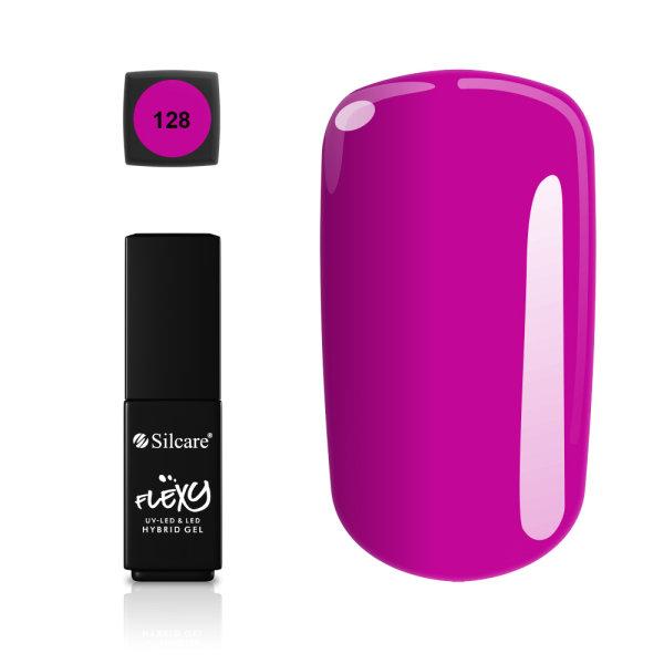 Gelelakk - Flexy - *128 4,5g UV gel/LED Pink