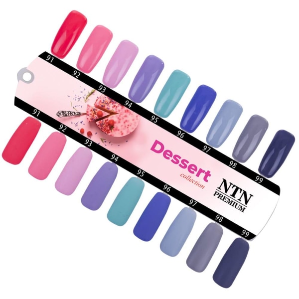 NTN Premium - Gellack - Jälkiruokakokoelma - Nr92 - 5g UVgeeli / LED Pink