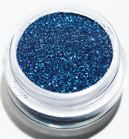 Nagelglitter - Finkornigt - Ocean - 8ml - Glitter Blå