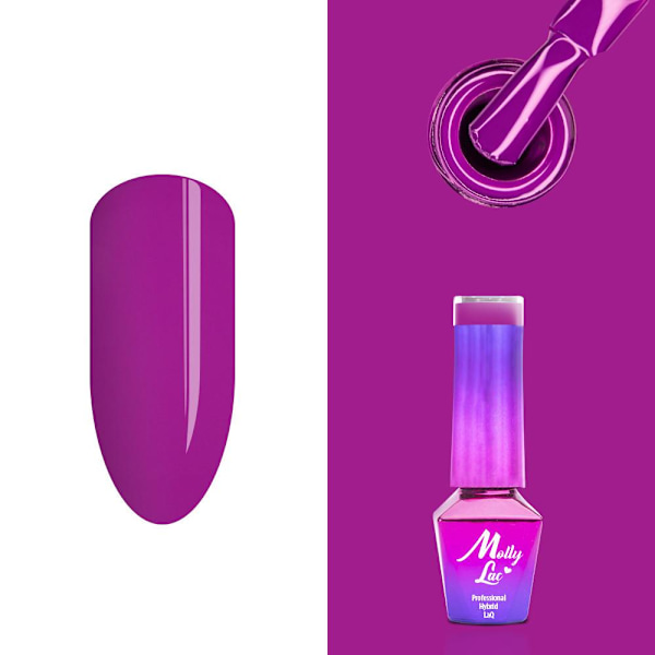 Mollylac - Geelilakka - Cocktailit ja juomat - Nr15 - 5g UV geeli/LED Purple