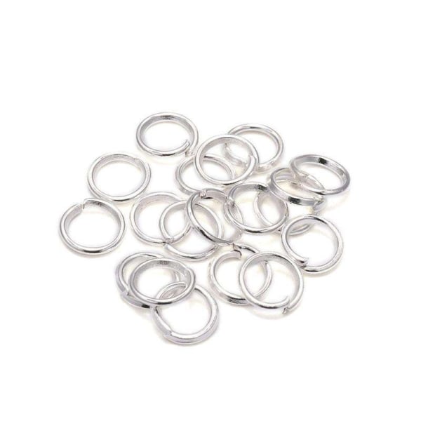 Høykvalitets rustfrie kirurgiske splittringer - 200 stk - 4mm Silver