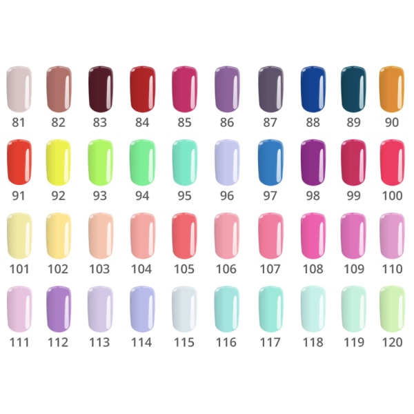 Gel polish - Flexy - *64 4,5g UV gel/LED Purple