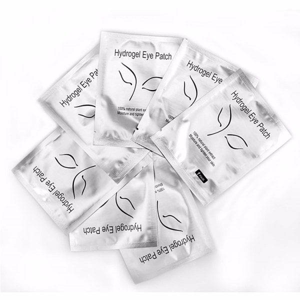 50 par øyelapper, øyeputer, vippeextensions
