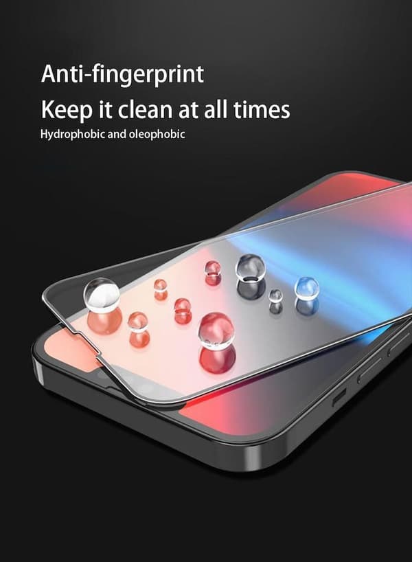 2 stk Herdet glass iPhone 13 Pro Max - Skjermbeskytter Transparent