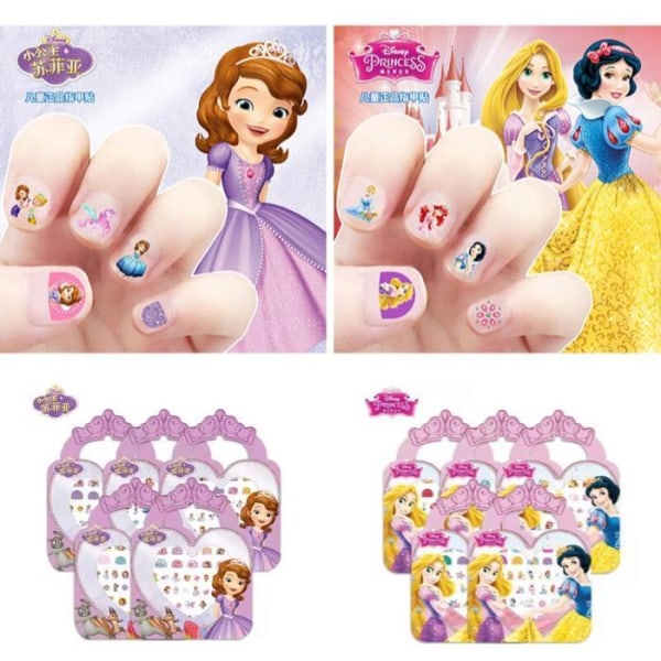 Disney Princesses askartelumeikki - Kynsitikut 100 kpl MultiColor Mimmi pig