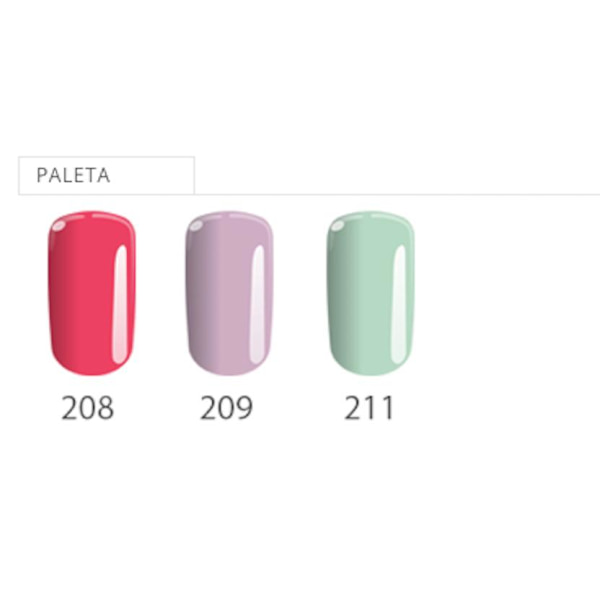 4-pakkaus - Geelilakka - Flexy - Folk power setti UV-geeli/LED