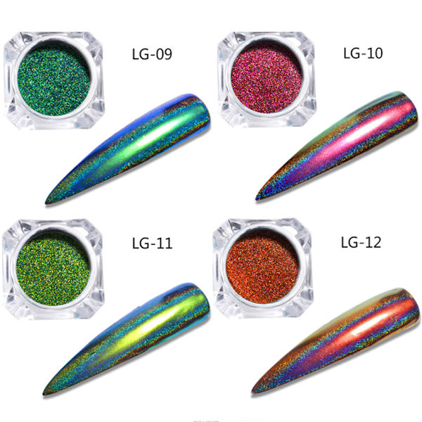 Holo Peacock Chameleon powder - Chrome pigment Nr 2