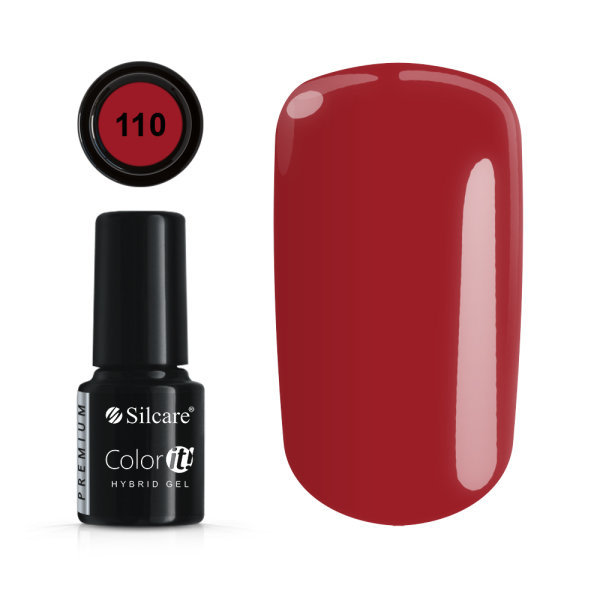 Gellack - Color IT - Premium - *110 UV-gel/LED Röd