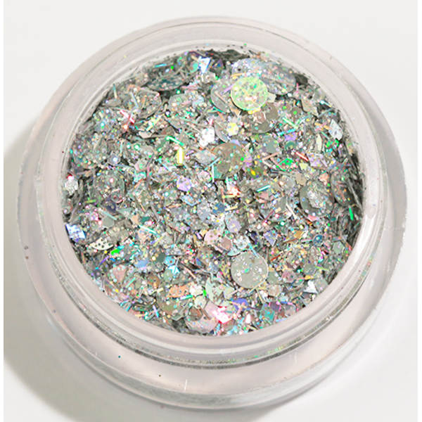 Nagelglitter - Mix - Silver delicious  - 8ml - Glitter