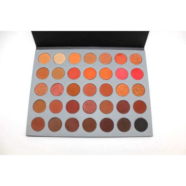35 øjenskygger, øjenskyggepalette, makeuppalette Multicolor