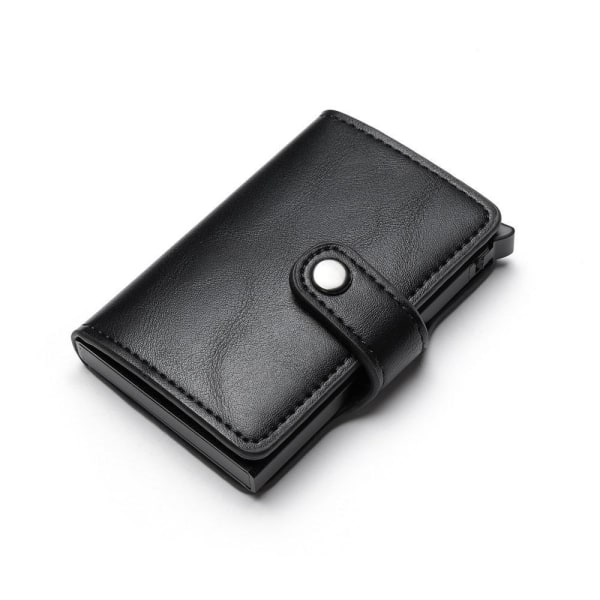 Lommebok Kortholder - RFID & NFC Beskyttelse - 5 kort Light brown