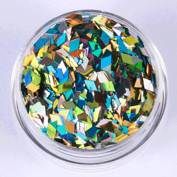 Kynsien glitter - Mix - Kalasimmu - 8 ml - Glitterit Multicolor