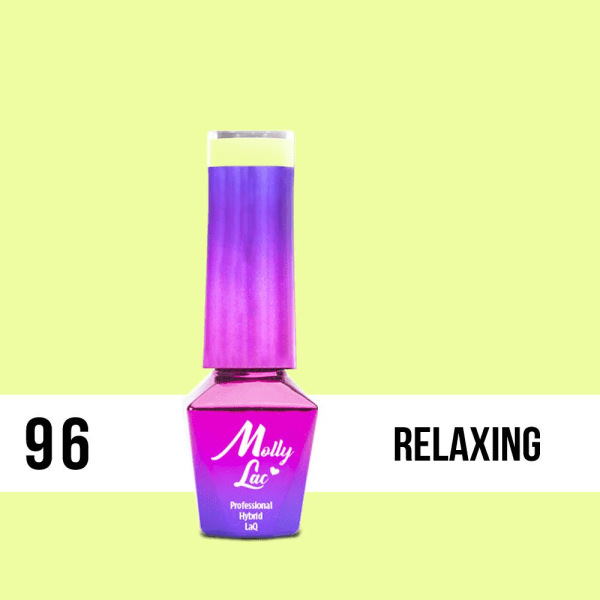 Mollylac - Gellack - Rest & Relax - Nr96 - 5g UV-geeli / LED