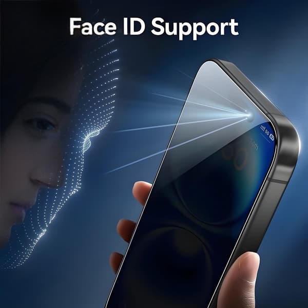 2-Pack Privacy Skärmskydd till iPhone 18 Pro – Härdat Glas med Insynsskydd