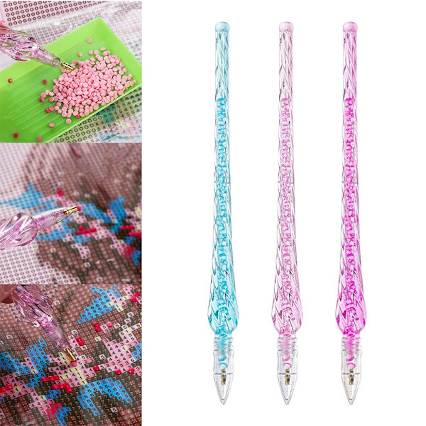 Pen til diamantmaling - Diamantmaling - Multicolor