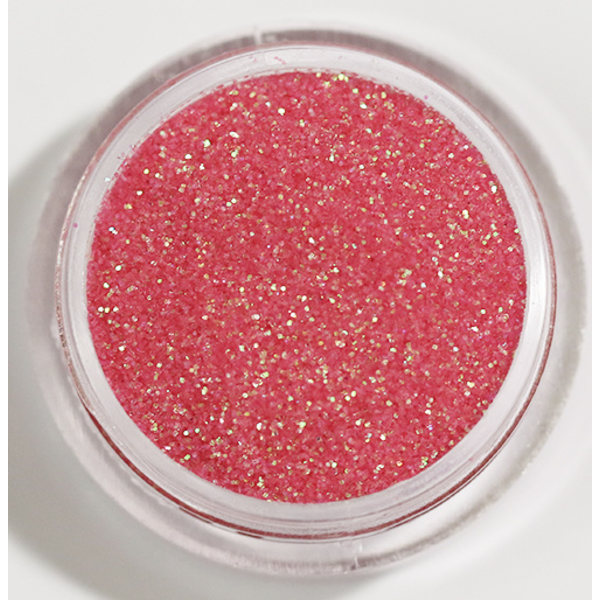 Nagelglitter - Finkornigt - Mellan rosa - 8ml - Glitter Rosa