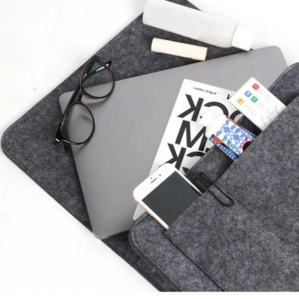 Pouch Bed - Filtoppbevaringspose til hjemmet ditt Light grey