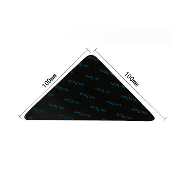 Anti-Slip måtter - 4-pak gribere Black