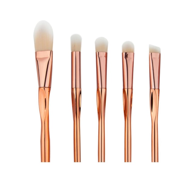 8 meikkisivellintä - Makeup Brush Set Gold