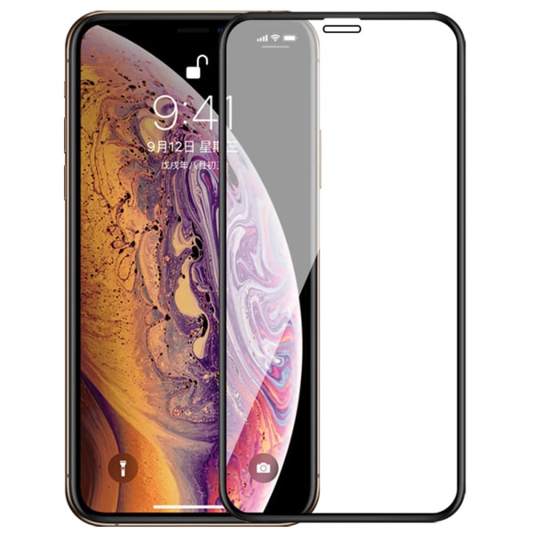 2 kpl karkaistu lasi iPhone X/Xs näytönsuoja Transparent