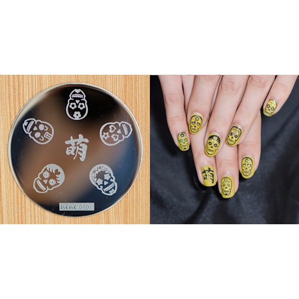 Nail Art Stempling, Stempling plade NR 21