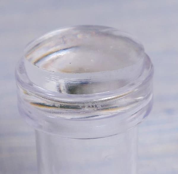 Stempelpute + skrape for nail art stempling - Klar