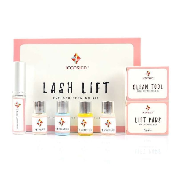 Lashlift kit - Eyelash lift kit - Lashlift - Iconsign Transparent