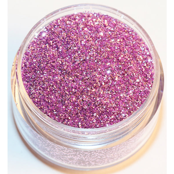 Negleglitter - Finkornet - Gammellilla - 8ml - Glitter Purple