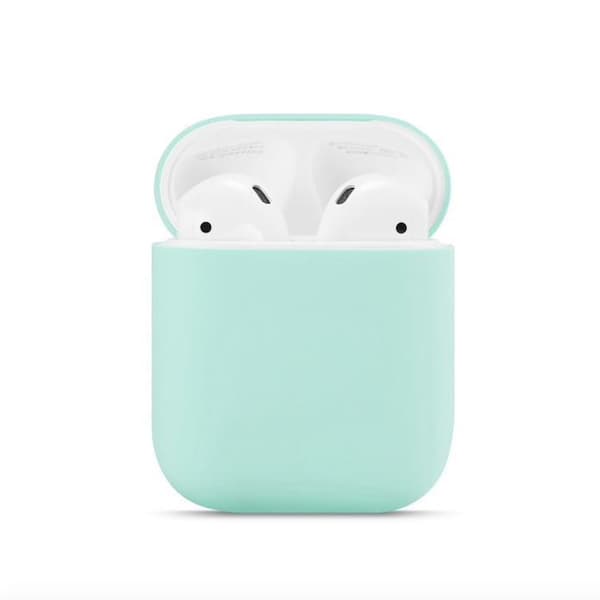 AirPods Silikonskall - Veske / Beskyttelse - Flere farger Light grey